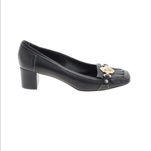 Ballin size 6 leather loafer shoes w/lions head